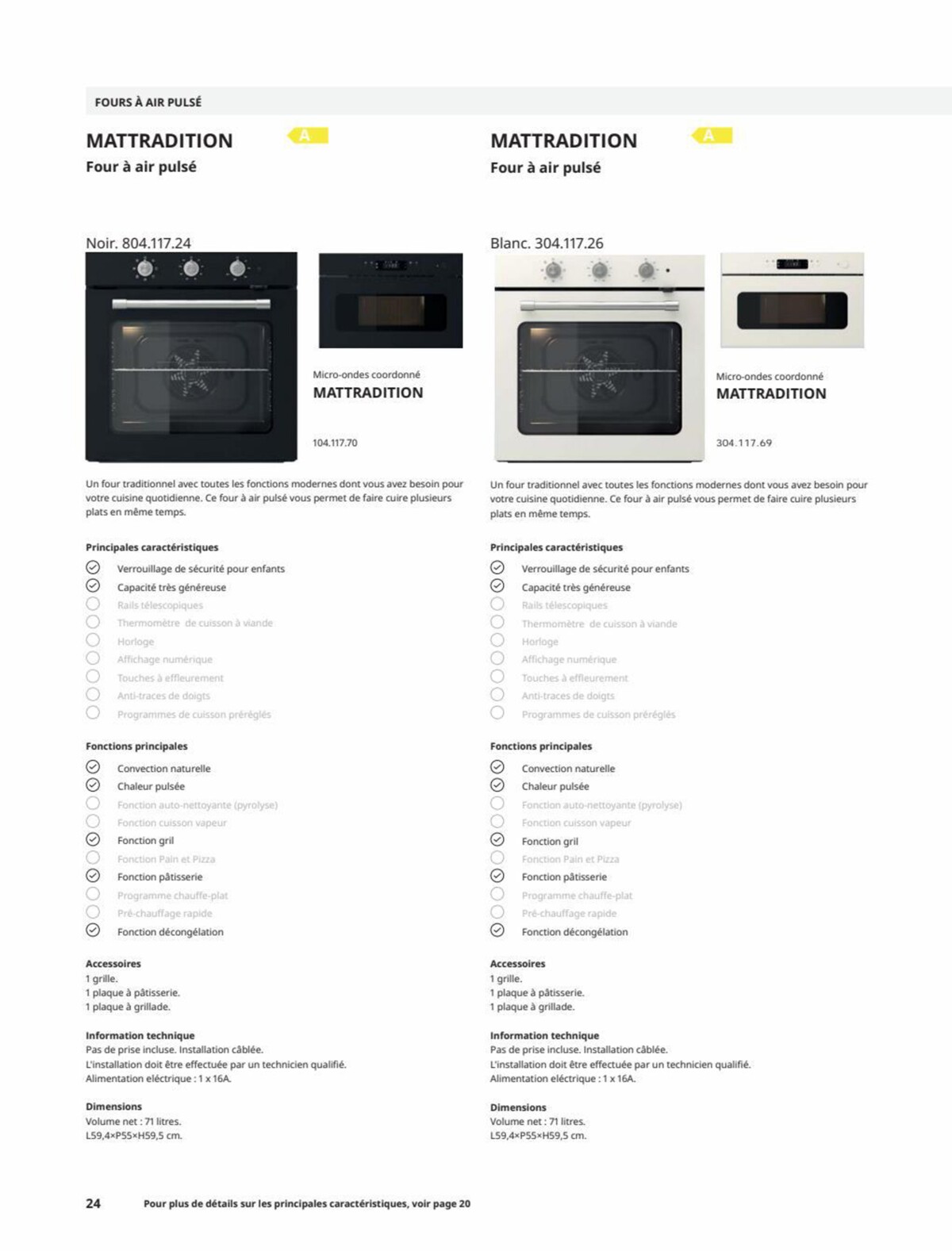 Catalogue IKEA ÉLECTROMÉNAGER Guide d’achat 2023, page 00024