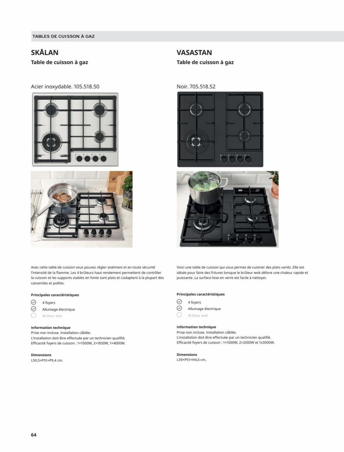 Catalogue IKEA ÉLECTROMÉNAGER Guide d’achat 2023, page 00064