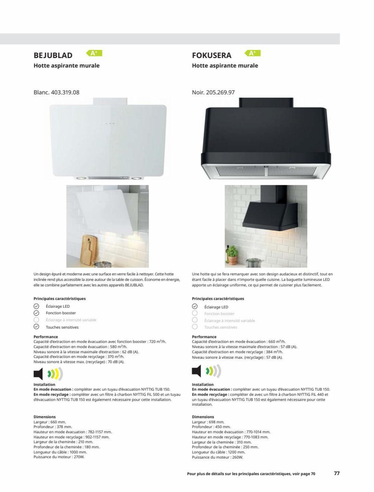 Catalogue IKEA ÉLECTROMÉNAGER Guide d’achat 2023, page 00077