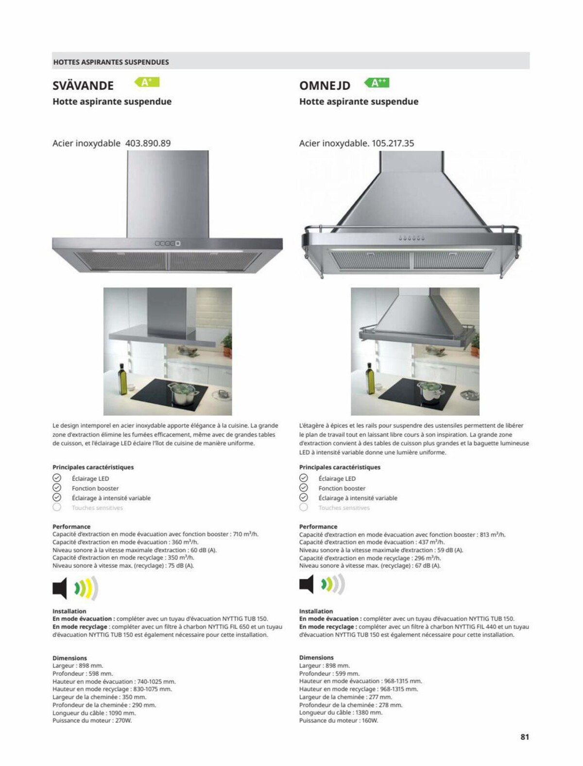 Catalogue IKEA ÉLECTROMÉNAGER Guide d’achat 2023, page 00081