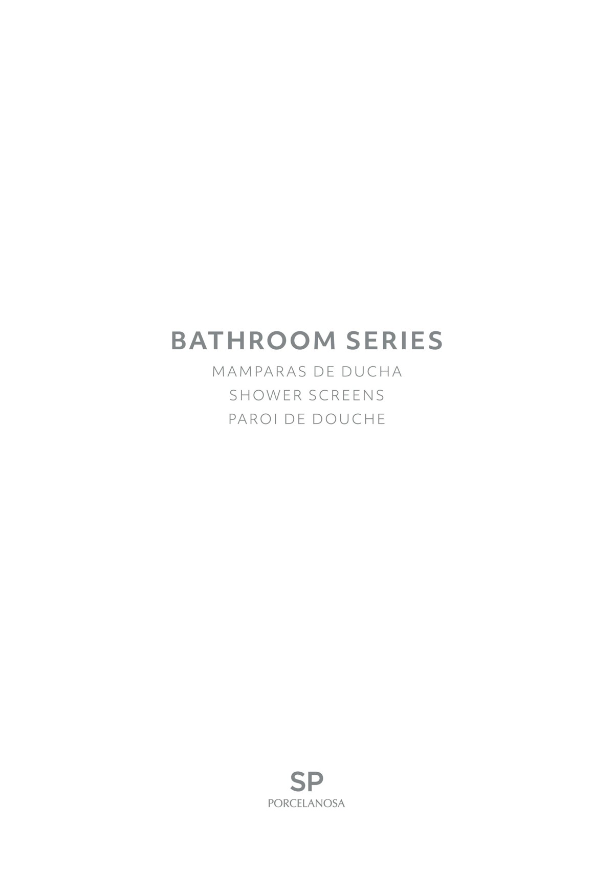 Catalogue Bathroom Series - Porcelanosa, page 00001
