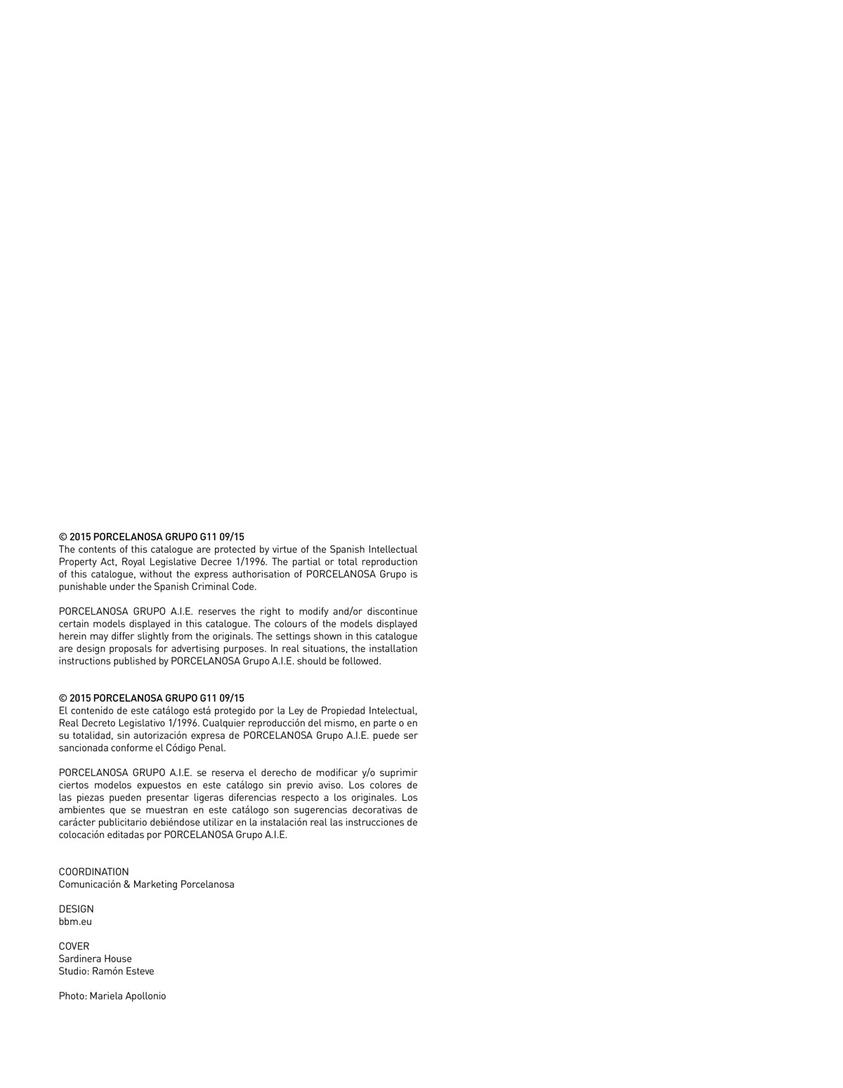 Catalogue Archi Tecture - Porcelanosa, page 00194