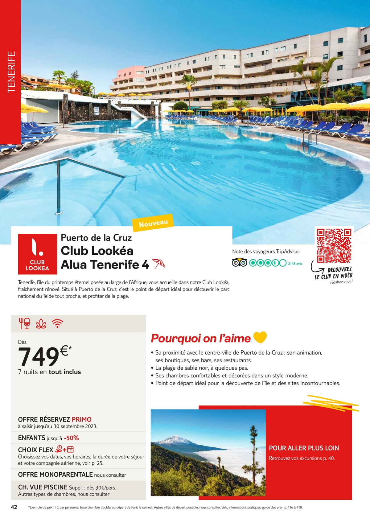 Catalogue Brochure TUI Clubs Collection Hiver 2023/2024, page 00044