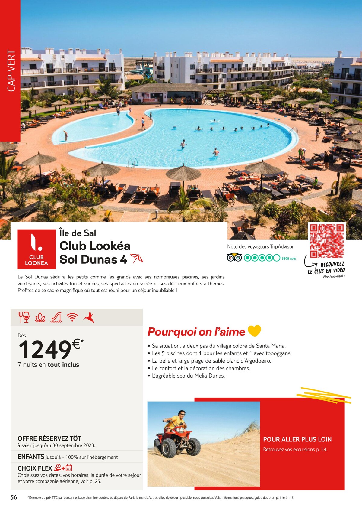 Catalogue Brochure TUI Clubs Collection Hiver 2023/2024, page 00058