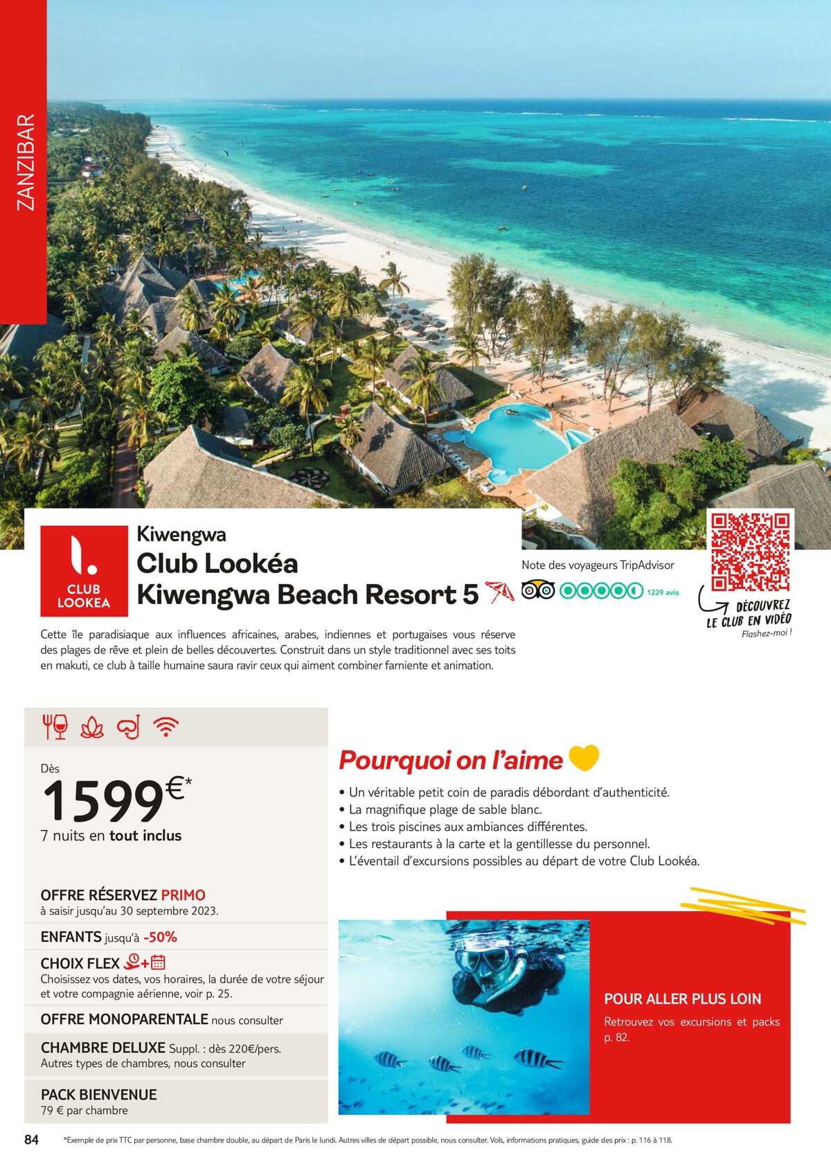Catalogue Brochure TUI Clubs Collection Hiver 2023/2024, page 00086