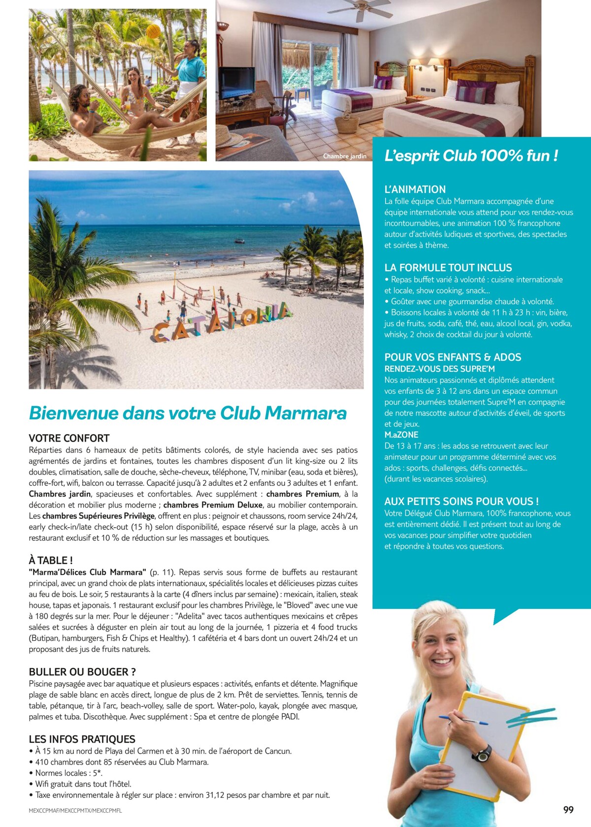 Catalogue Brochure TUI Clubs Collection Hiver 2023/2024, page 00101