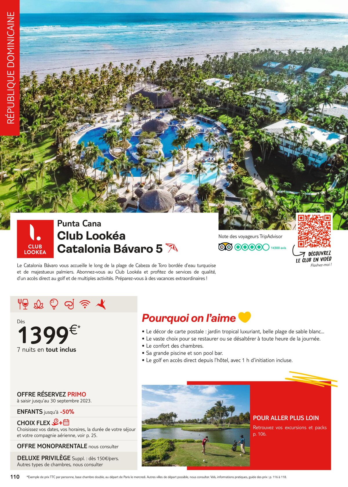 Catalogue Brochure TUI Clubs Collection Hiver 2023/2024, page 00112