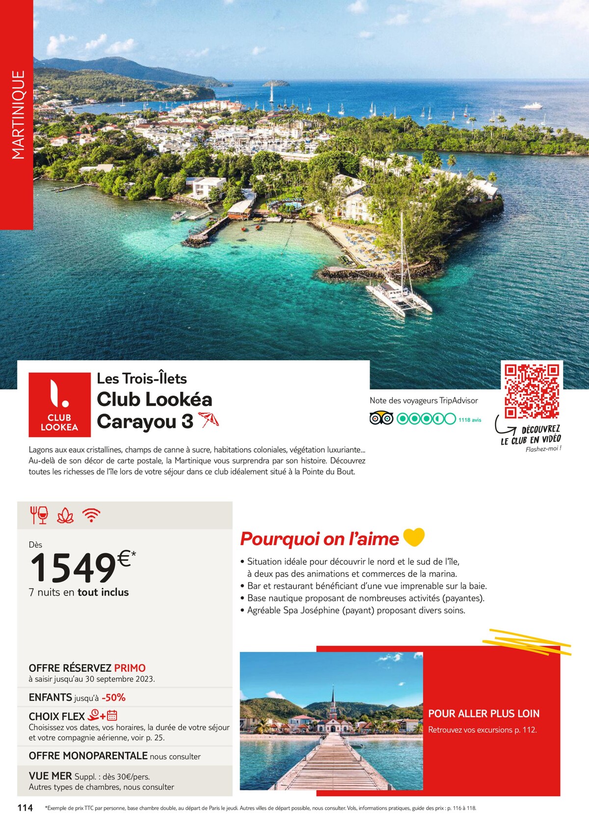 Catalogue Brochure TUI Clubs Collection Hiver 2023/2024, page 00116