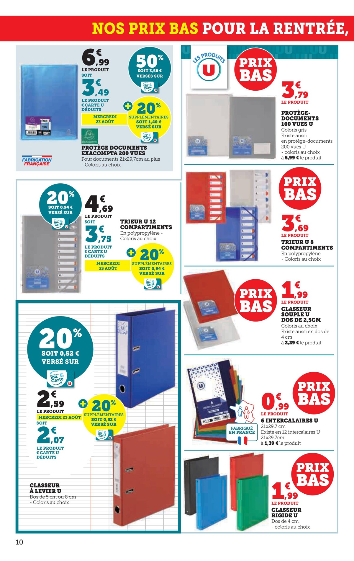 Catalogue Rentrée des classes, page 00010