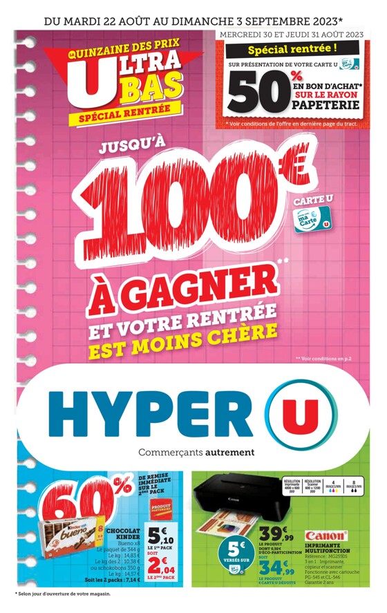 Catalogue Hyper U 