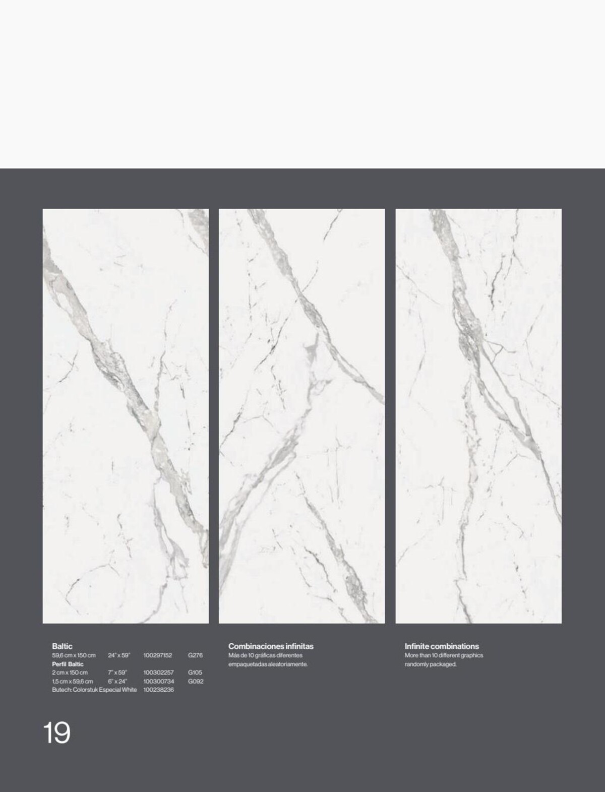 Catalogue MARMI,a ceramic tile that echoes the purity of marble, page 00019