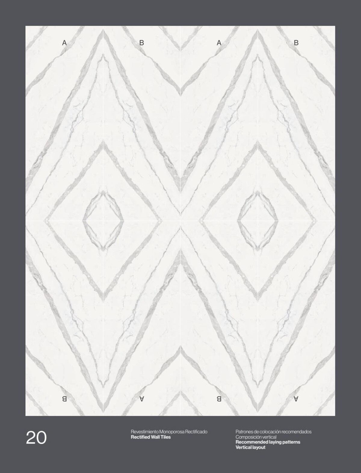 Catalogue MARMI,a ceramic tile that echoes the purity of marble, page 00020