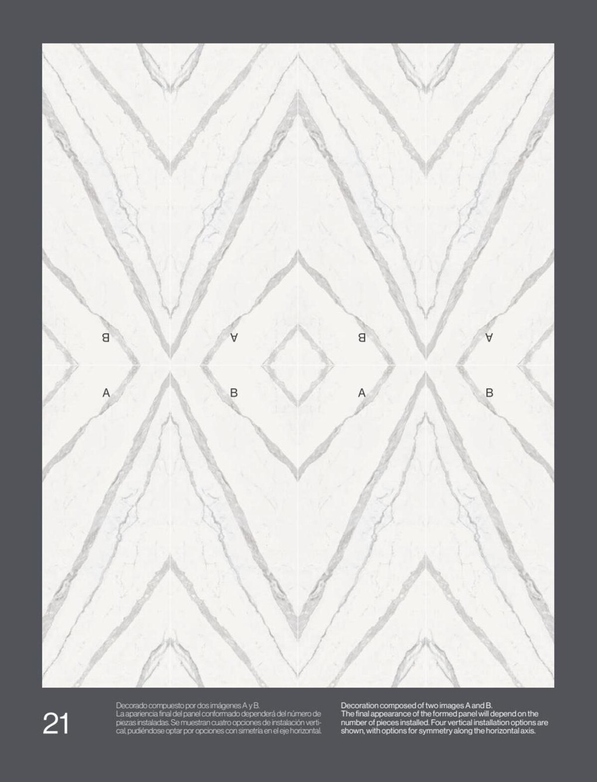 Catalogue MARMI,a ceramic tile that echoes the purity of marble, page 00021