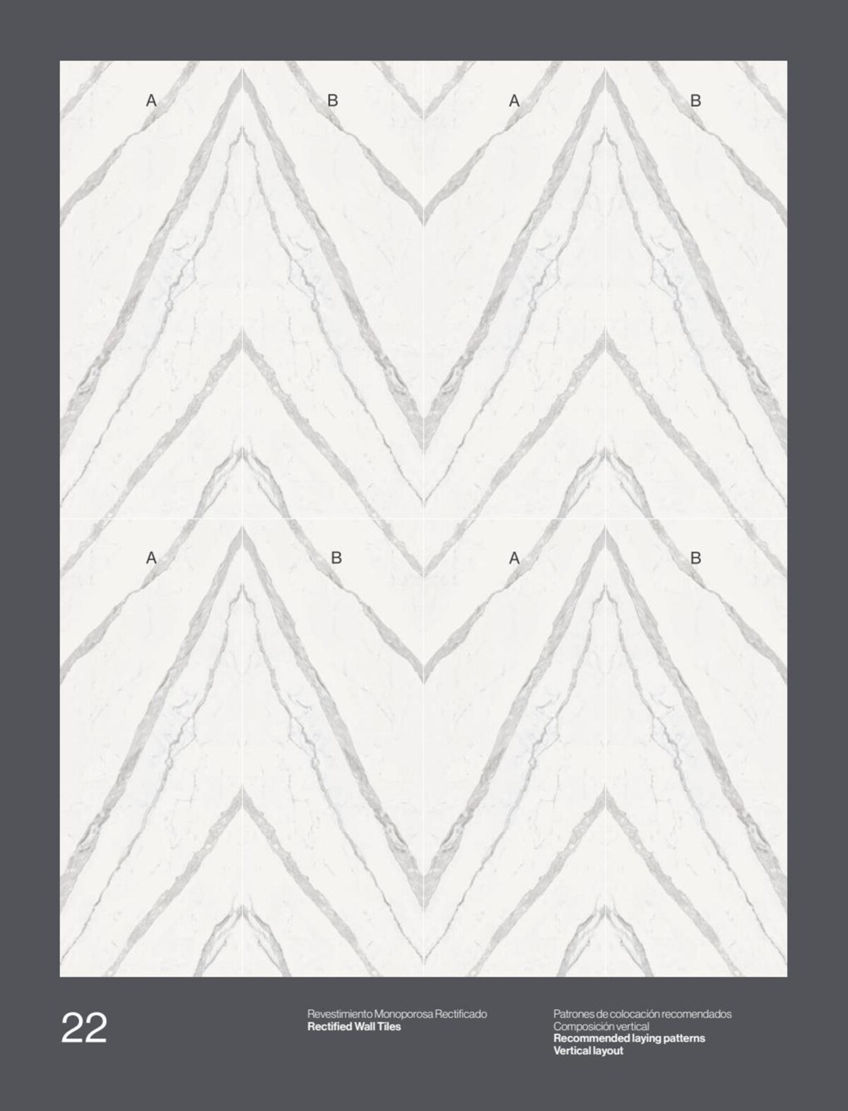 Catalogue MARMI,a ceramic tile that echoes the purity of marble, page 00022