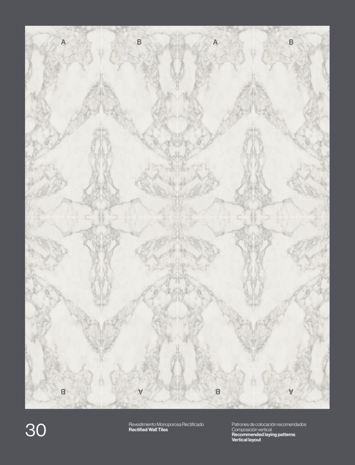 Catalogue MARMI,a ceramic tile that echoes the purity of marble, page 00030