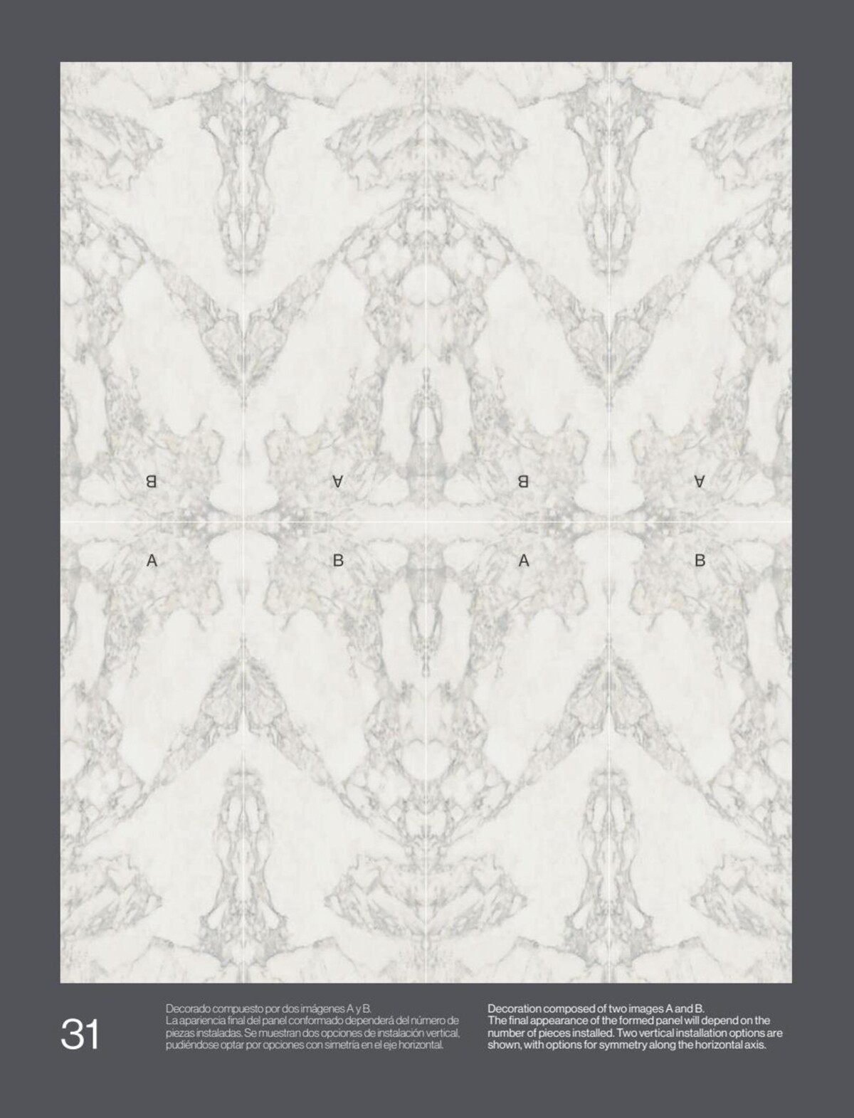 Catalogue MARMI,a ceramic tile that echoes the purity of marble, page 00031