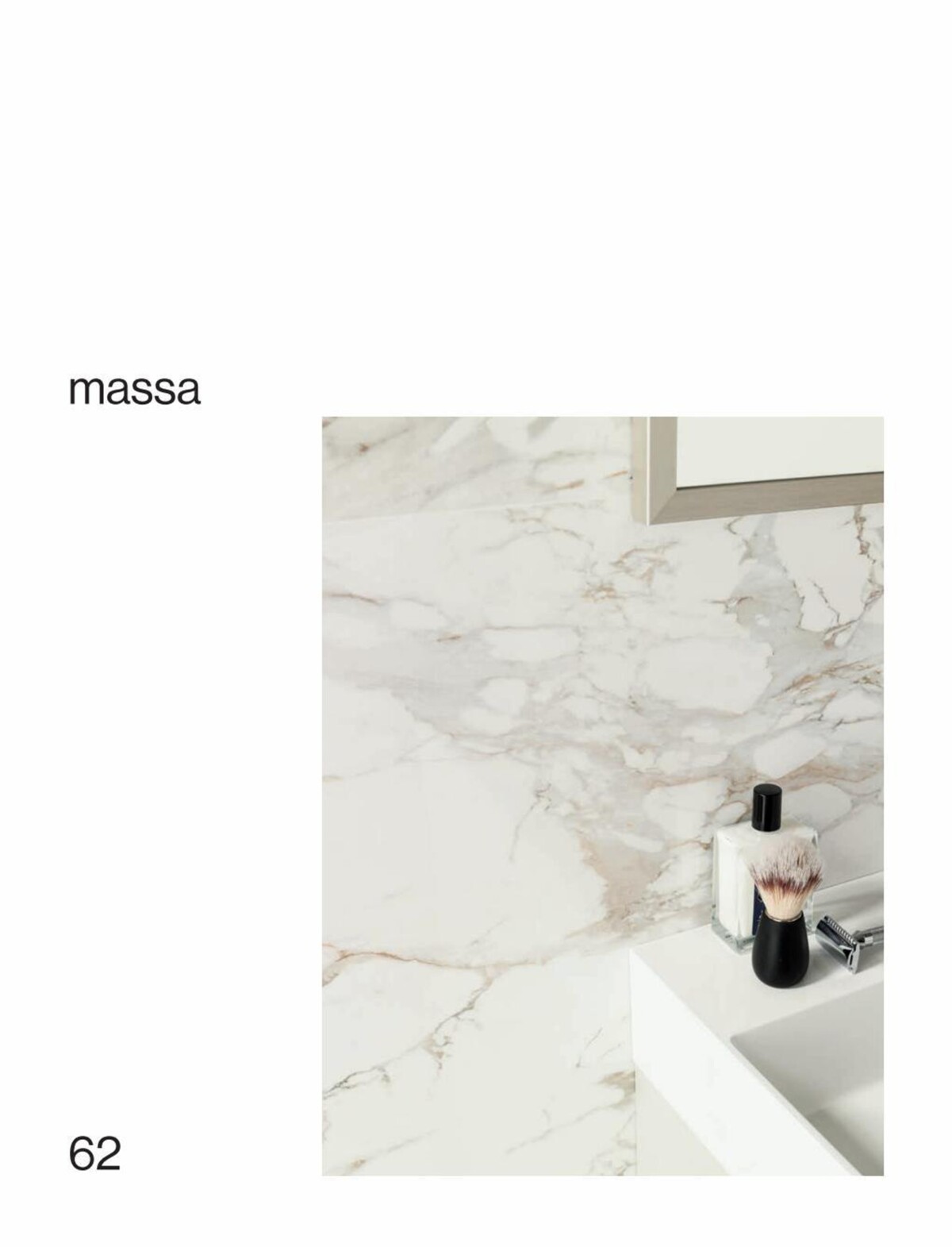 Catalogue MARMI,a ceramic tile that echoes the purity of marble, page 00062