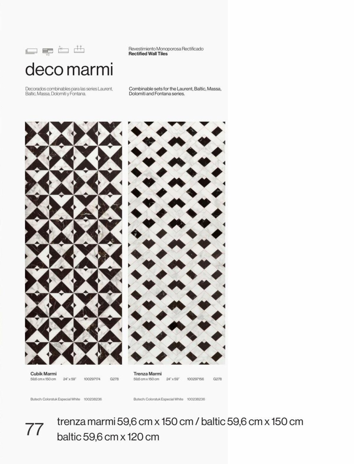 Catalogue MARMI,a ceramic tile that echoes the purity of marble, page 00077