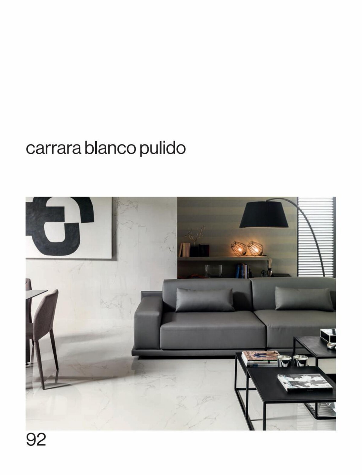 Catalogue MARMI,a ceramic tile that echoes the purity of marble, page 00092