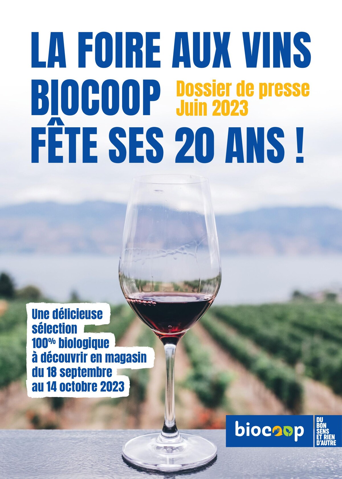 Catalogue Foire aux Vins Biocoop 2023, page 00001