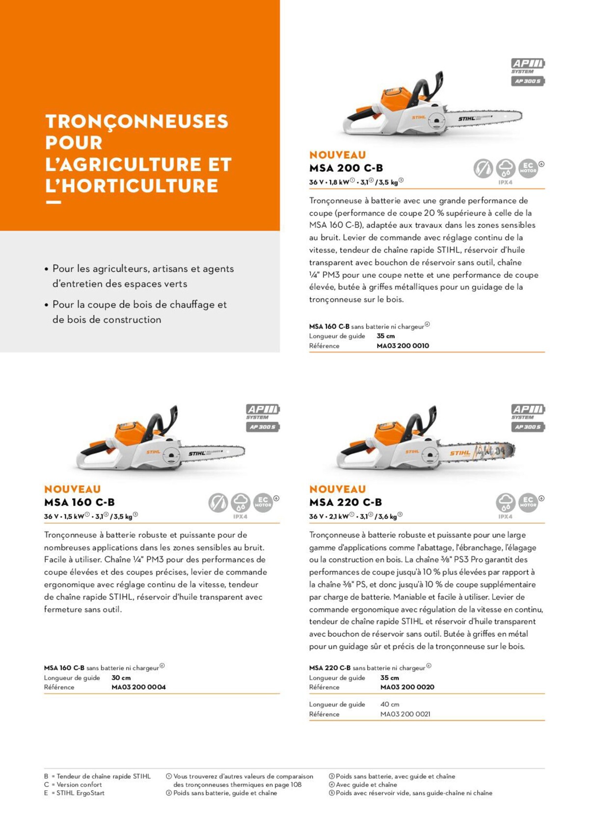 Catalogue Catalogue Stihl - 2023, page 00084