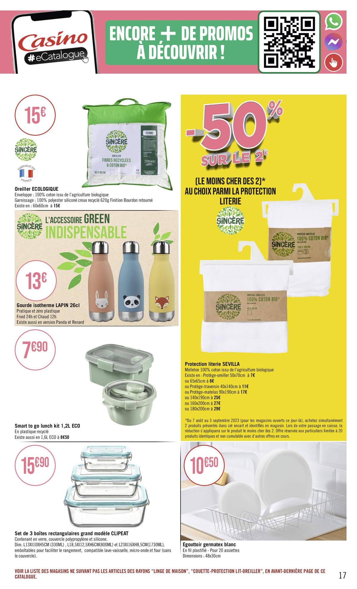 Catalogue La Rentrée À Vos Côtés, page 00017