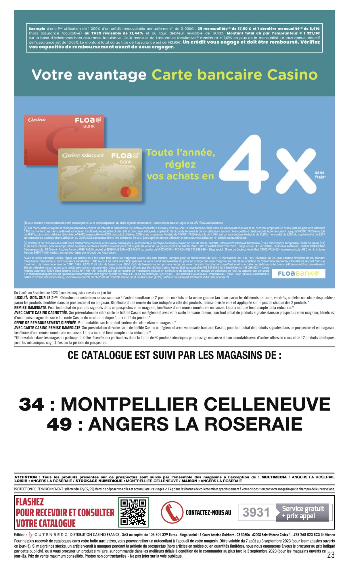 Catalogue La Rentrée À Vos Côtés, page 00023