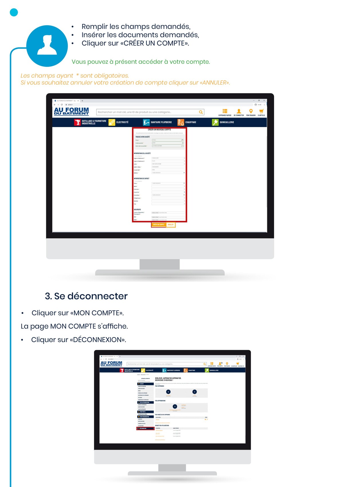 Catalogue Guide d’utilisation : plateforme B2B, page 00005