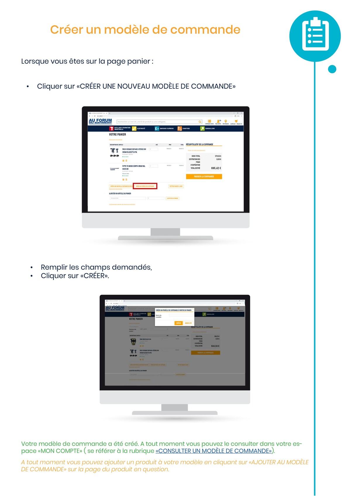 Catalogue Guide d’utilisation : plateforme B2B, page 00032