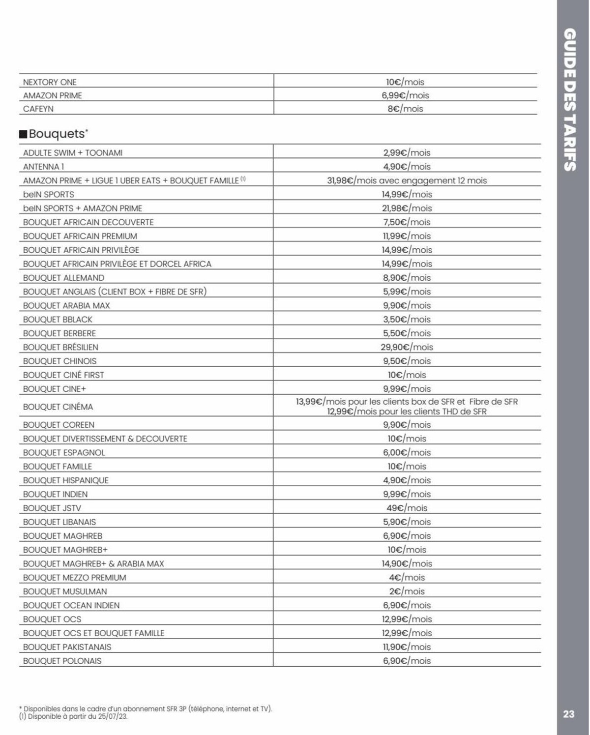 Catalogue Offres box tarifs, page 00023