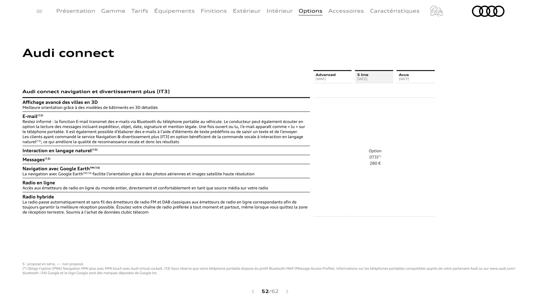 Catalogue A1 Sportback, page 00052