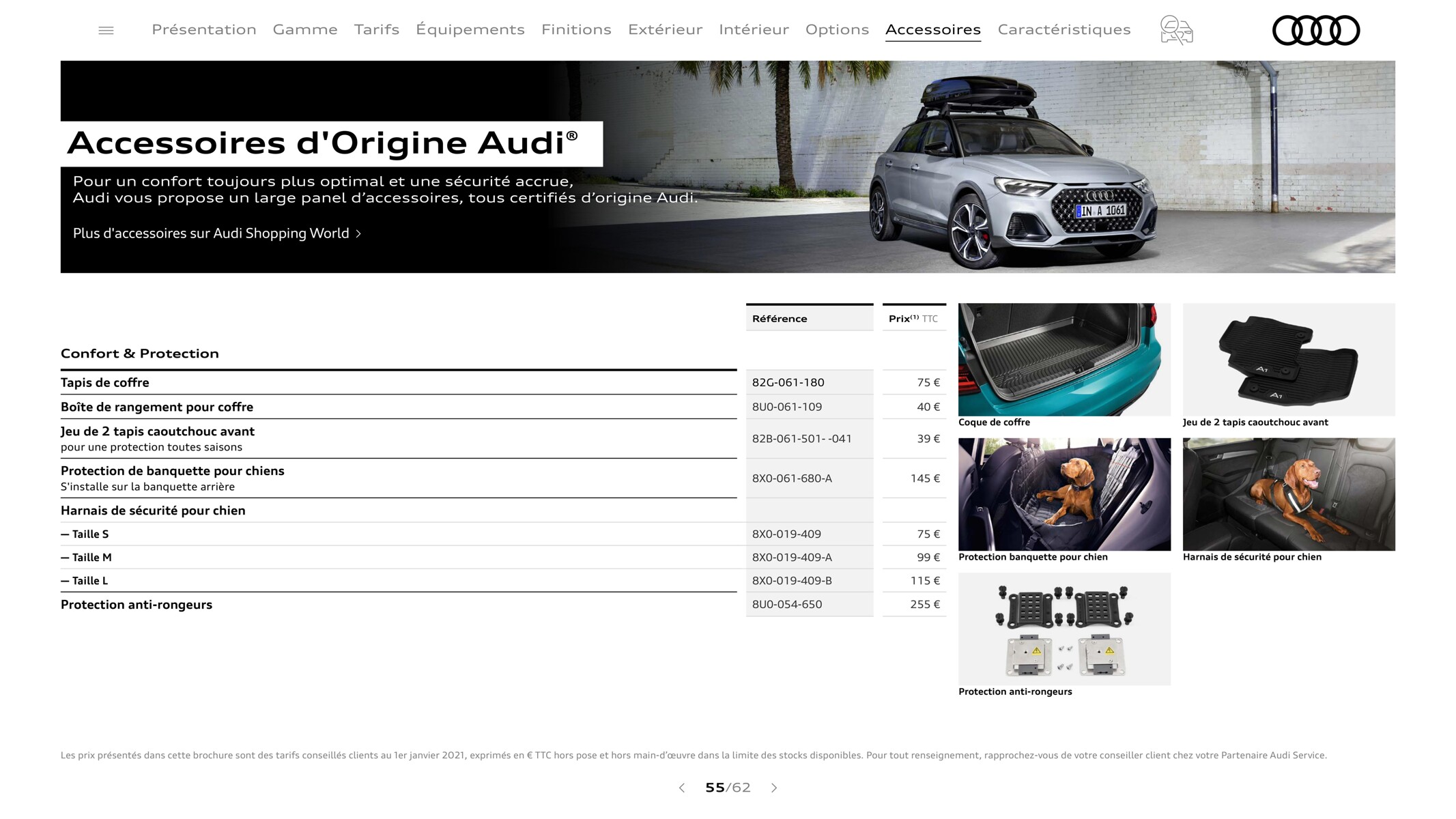 Catalogue A1 Sportback, page 00055