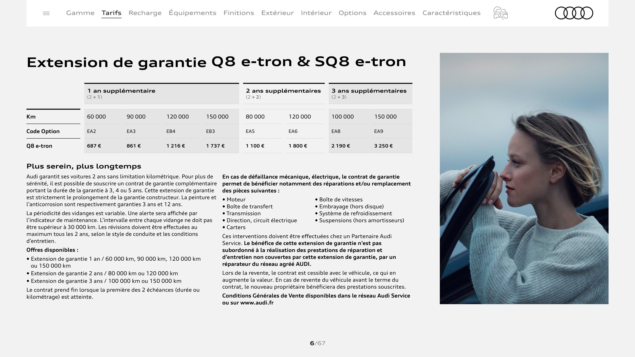 Catalogue Q8 e-tron, page 00006