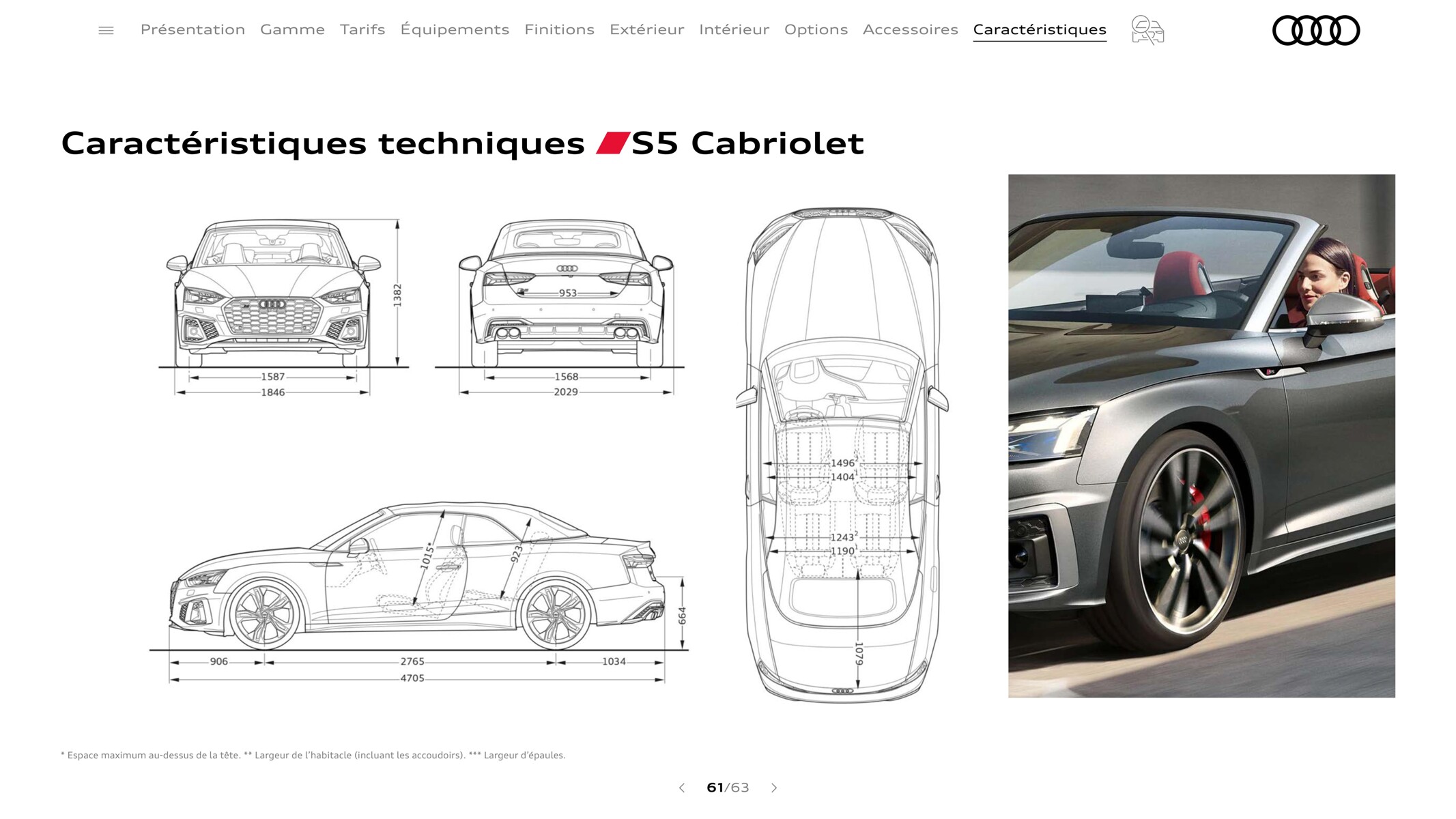 Catalogue S5 Cabriolet, page 00061