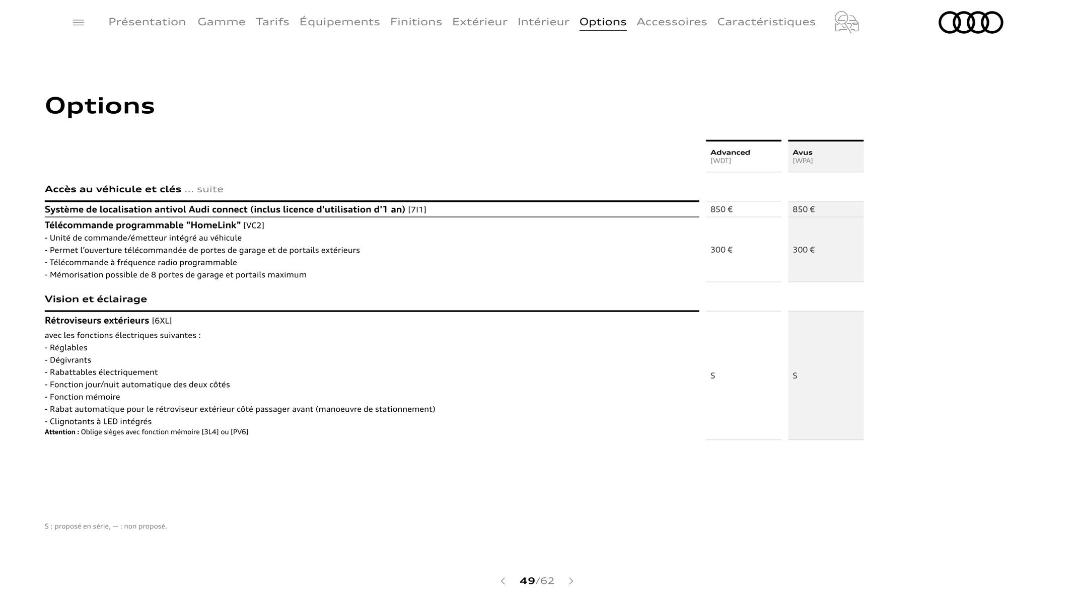 Catalogue A6 allroad quattro, page 00049