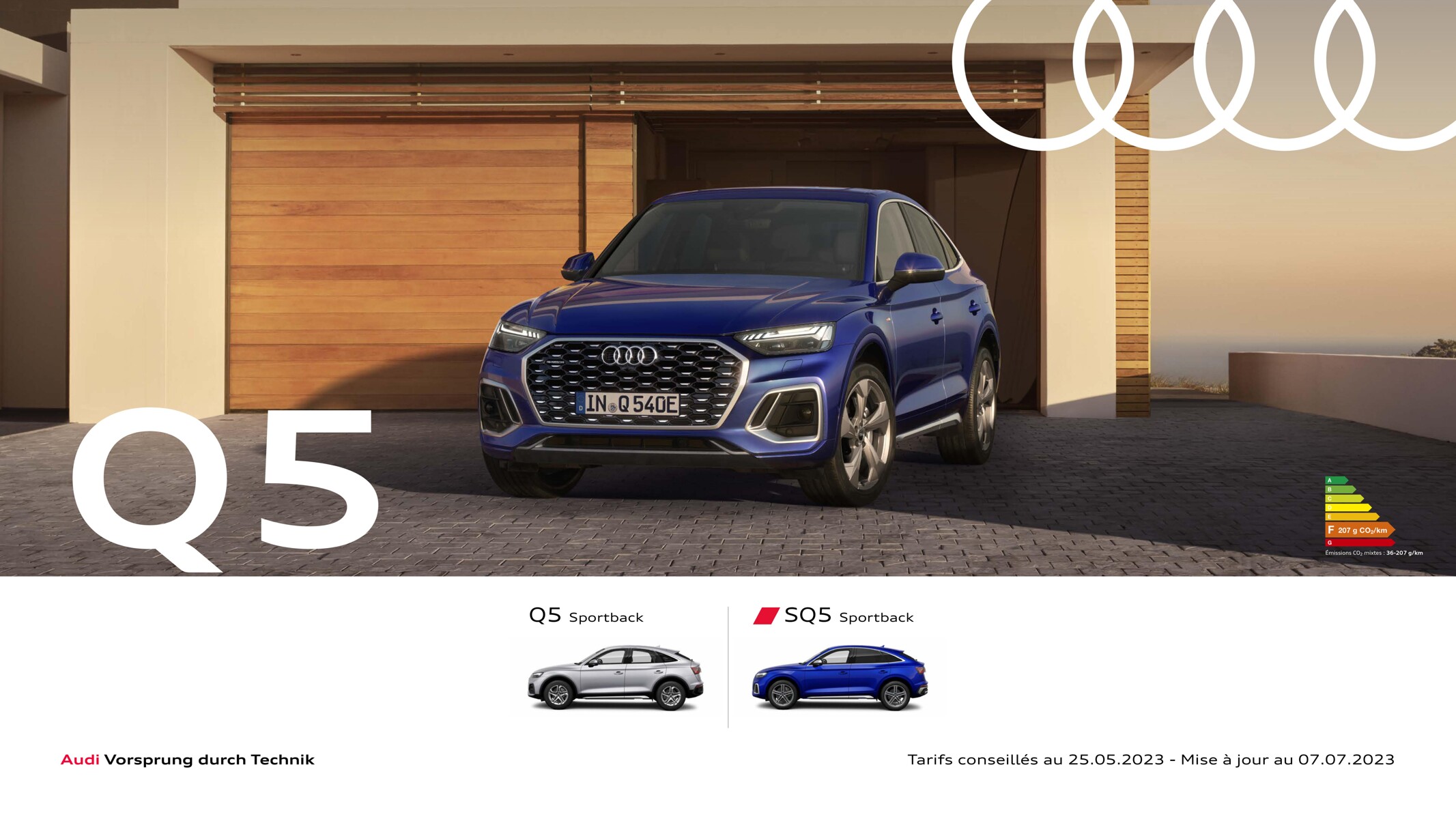 Catalogue Q5 Sportback, page 00001