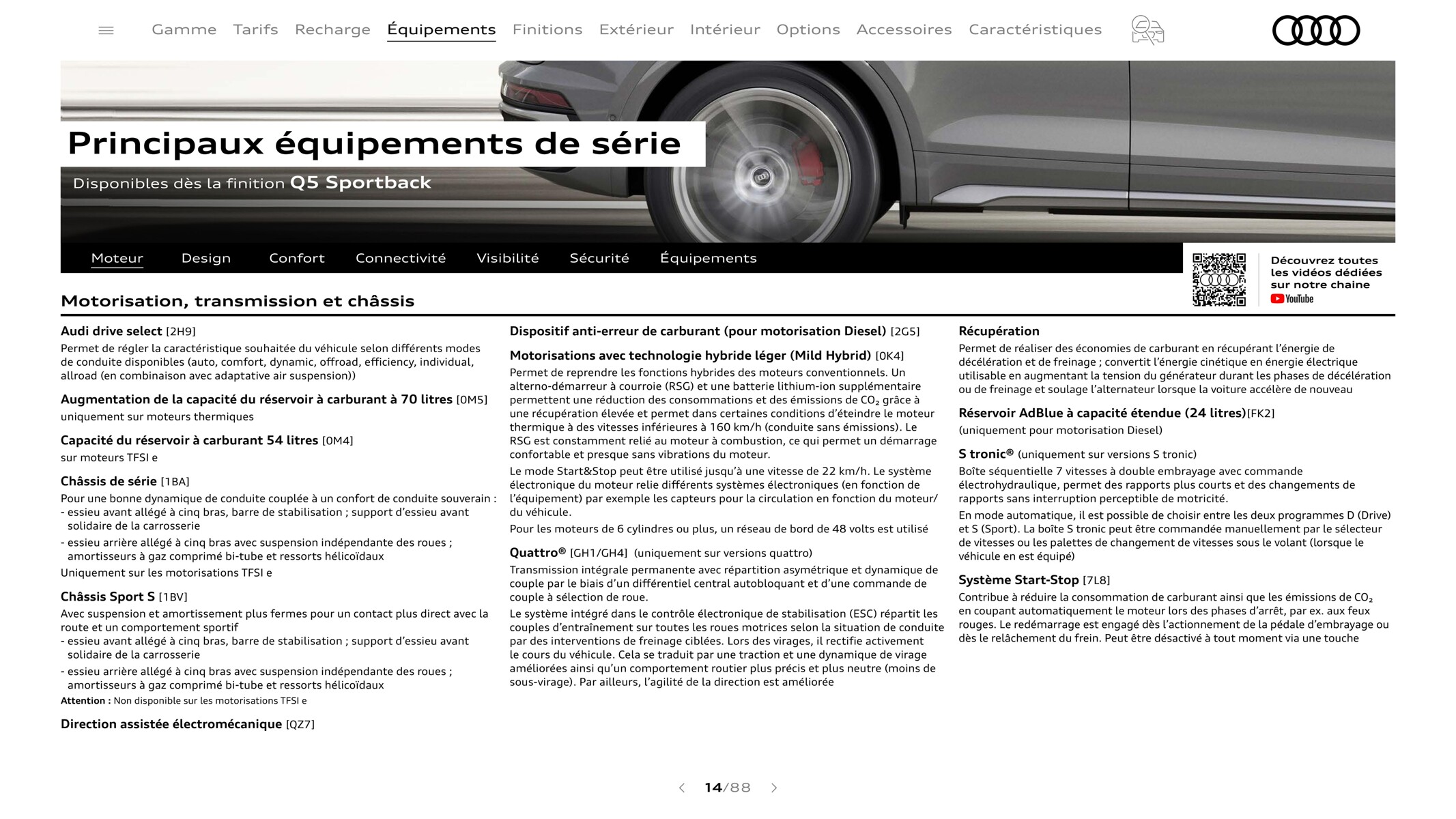 Catalogue Q5 Sportback, page 00014