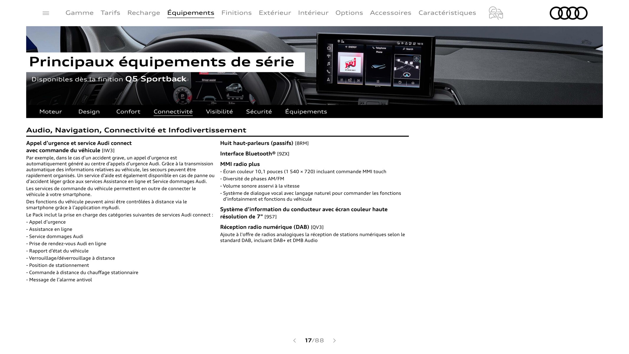 Catalogue Q5 Sportback, page 00017