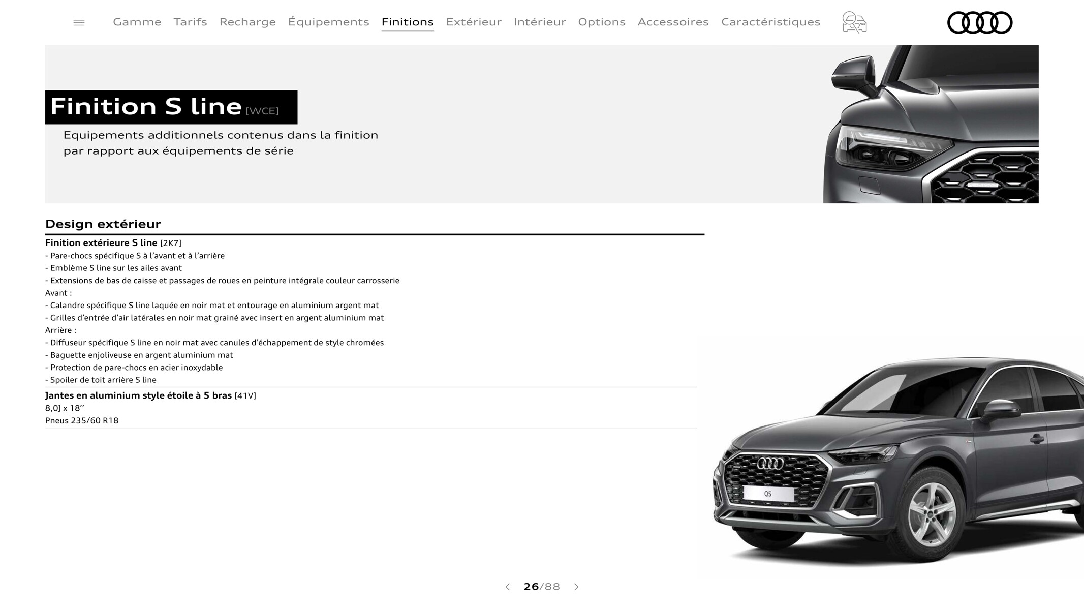 Catalogue Q5 Sportback, page 00026