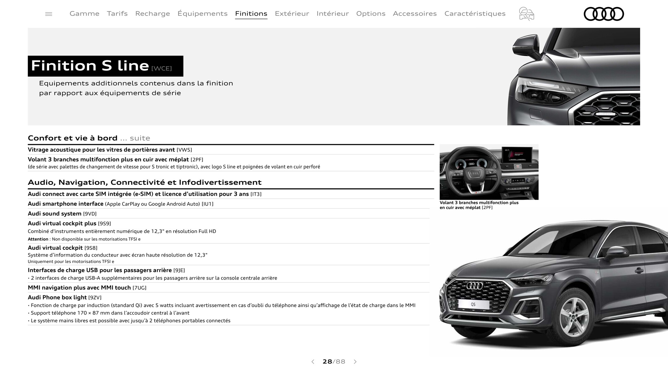 Catalogue Q5 Sportback, page 00028