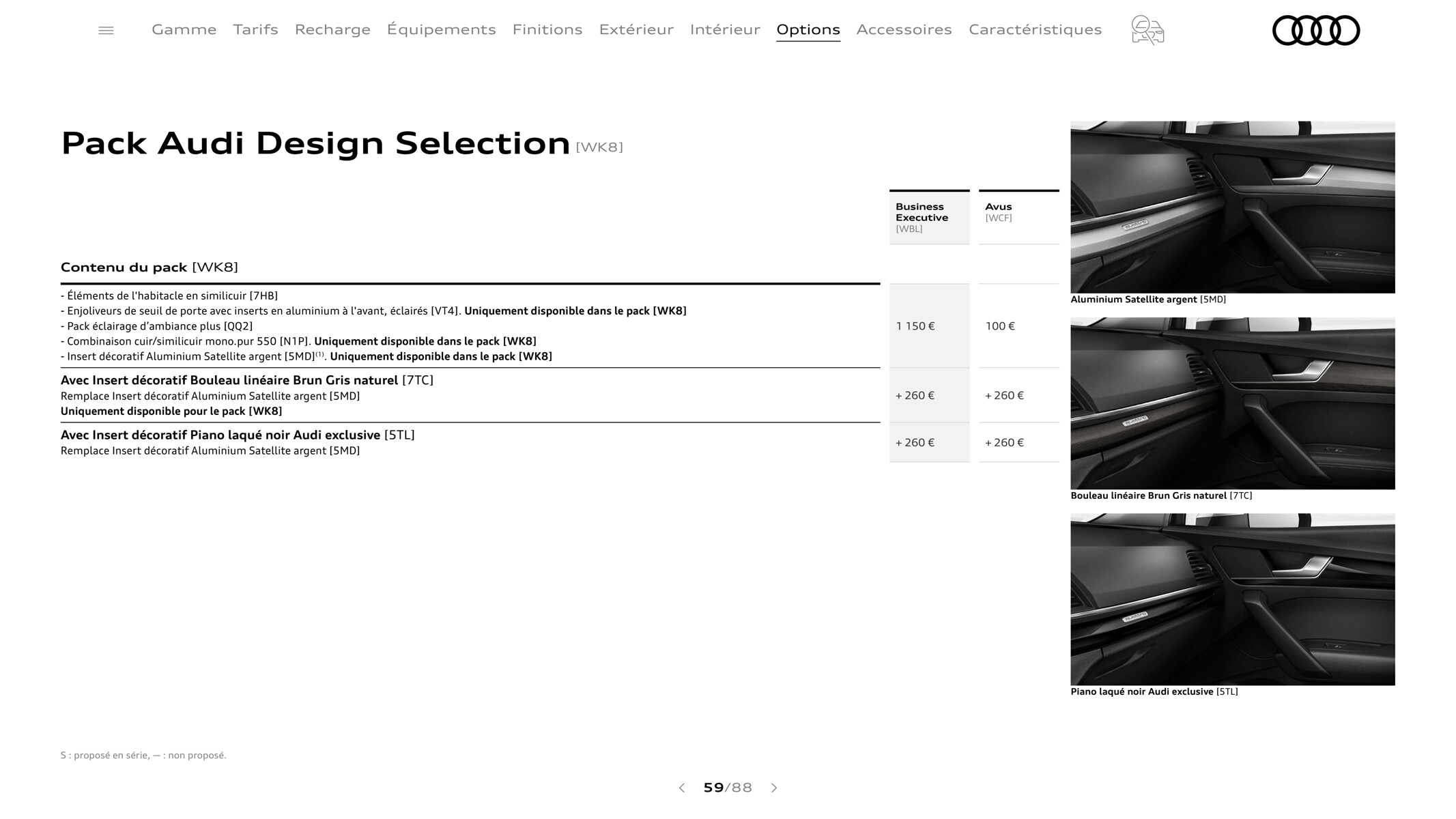 Catalogue Q5 Sportback, page 00059