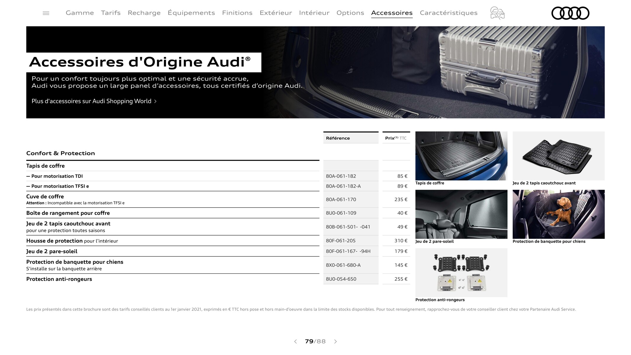 Catalogue Q5 Sportback, page 00079