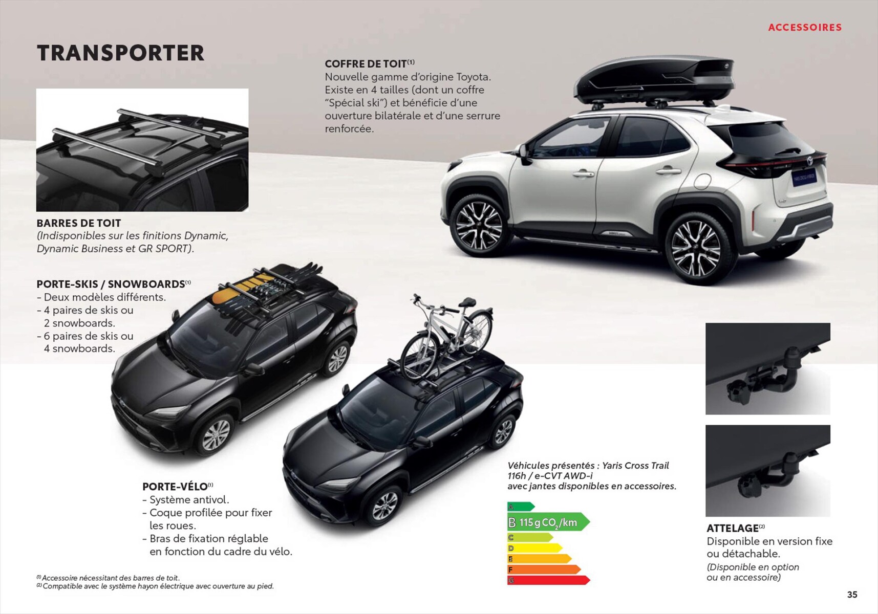Catalogue Toyota Yaris Cross, page 00035
