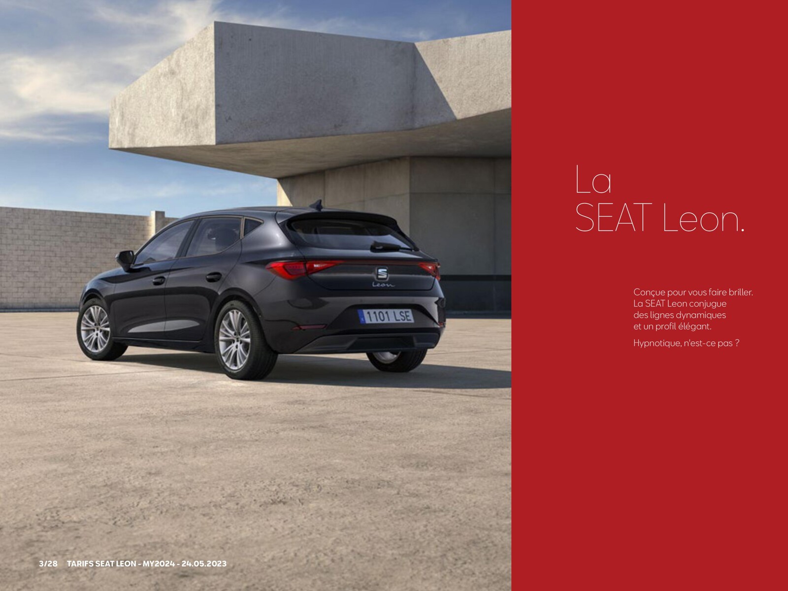 Catalogue SEAT Leon 5 portes, page 00003