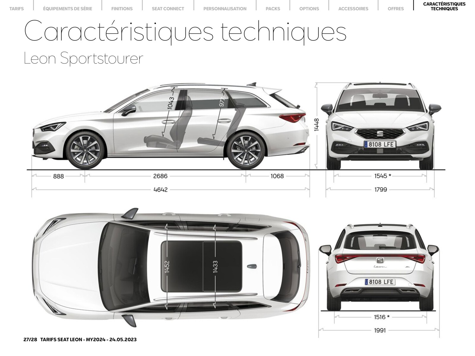 Catalogue SEAT Leon 5 portes, page 00027