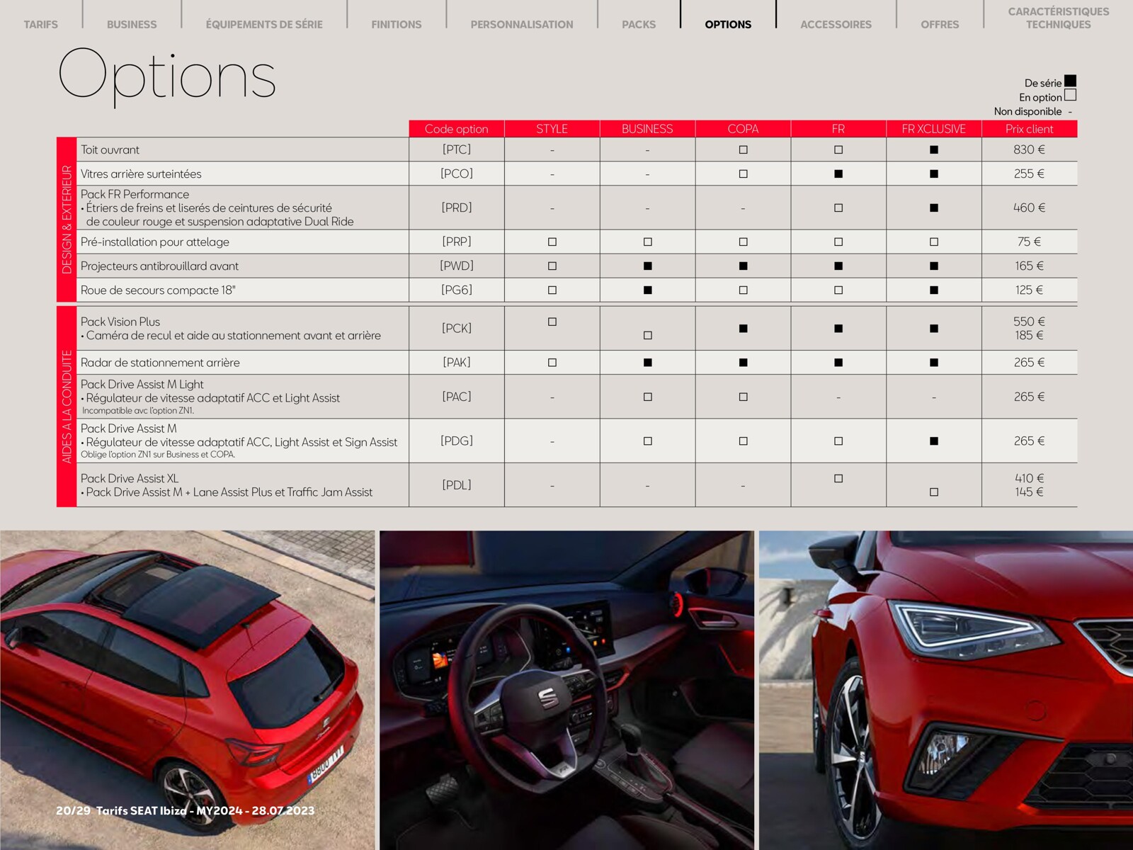 Catalogue SEAT Ibiza, page 00020