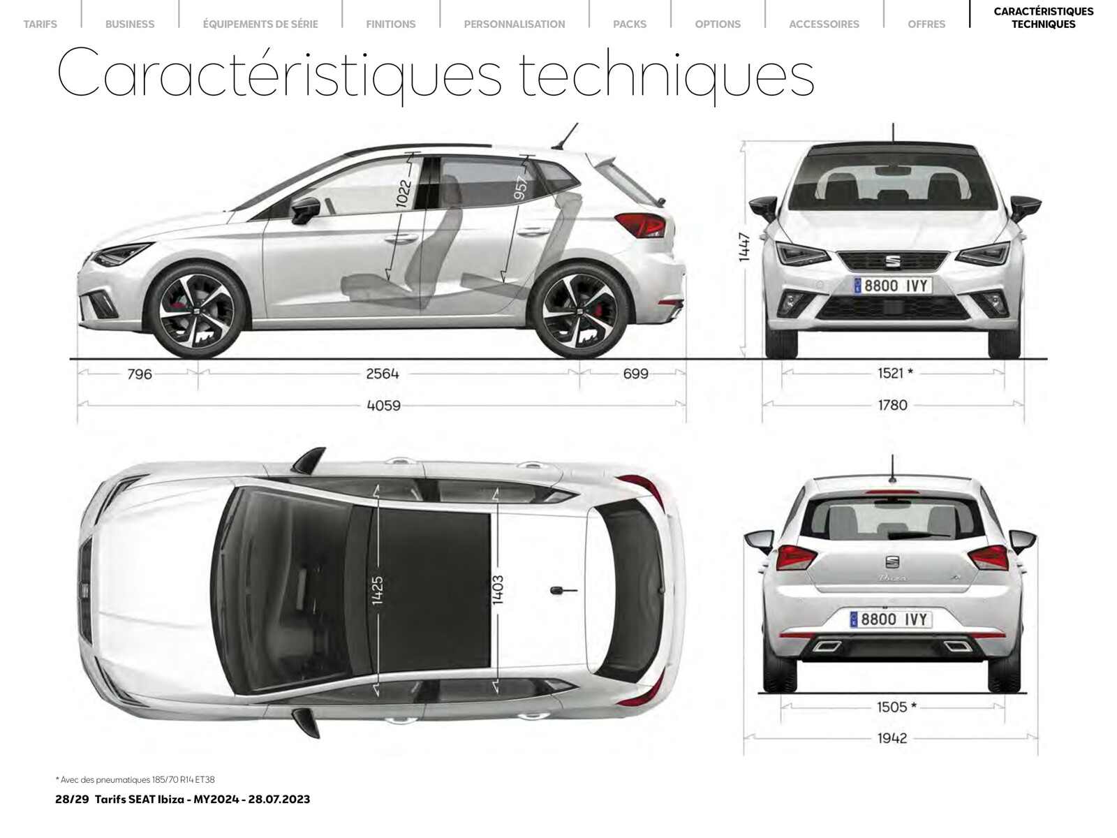 Catalogue SEAT Ibiza, page 00028