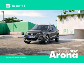Promos de Auto et Moto | SEAT Arona sur SEAT | 08/08/2023 - 08/08/2024