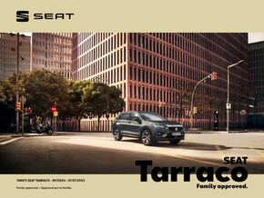Catalogue SEAT | SEAT Tarraco | 08/08/2023 - 08/08/2024