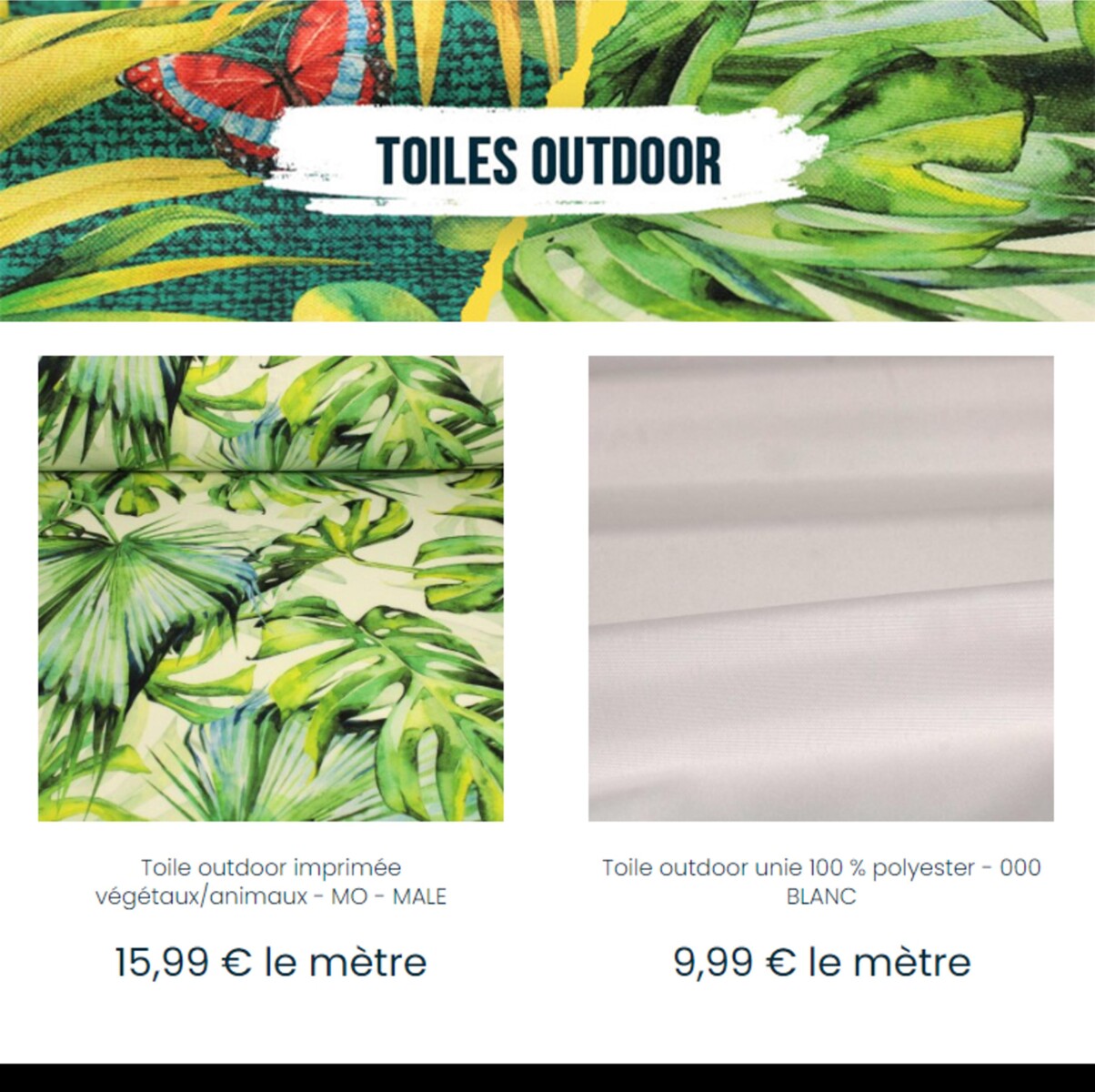 Catalogue TOILES OUTDOOR!, page 00005